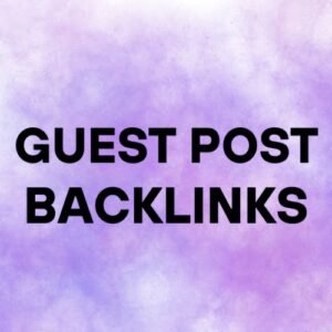 3 Guest Post Backlinks